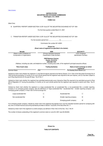 Thumbnail iPower 10-Q Quarterly Report FY2020 