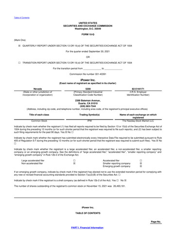 Thumbnail iPower 10-Q Quarterly Report FY2022 