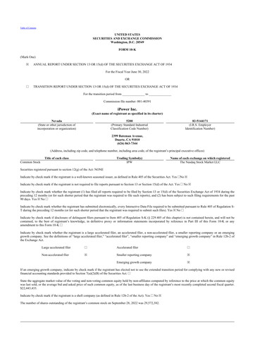 Thumbnail iPower 10-K Annual Report 2022