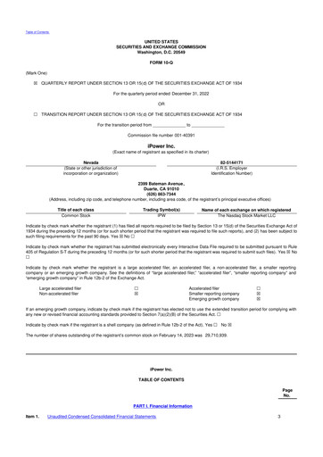 Thumbnail iPower 10-Q Quarterly Report FY2023 