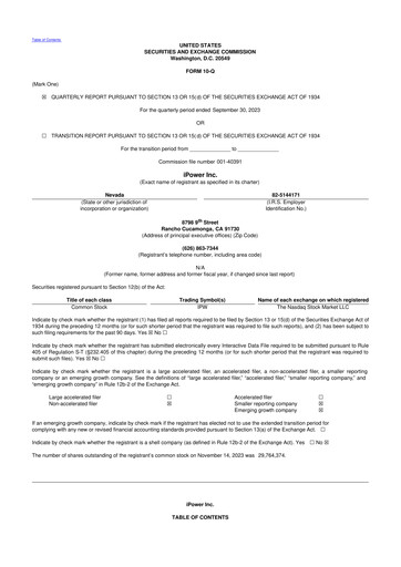 Thumbnail iPower 10-Q Quarterly Report FY2024 