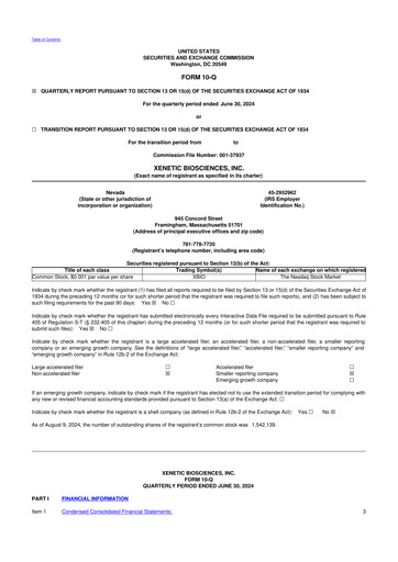 Thumbnail Xenetic Biosciences 10-Q Quarterly Report FY2024 