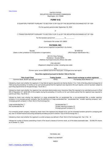 Thumbnail Paysign 10-Q Quarterly Report FY2024 