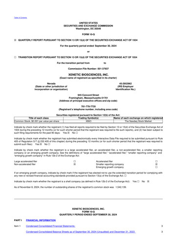 Thumbnail Xenetic Biosciences 10-Q Quarterly Report FY2024 
