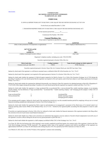 Thumbnail Unusual Machines 10-K Annual Report 2024