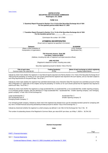 Thumbnail Atomera 10-Q Quarterly Report FY2025 
