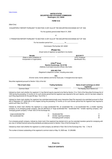 Thumbnail iPower 10-Q Quarterly Report FY2025 