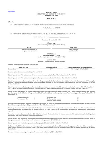 Thumbnail iPower 10-K Annual Report 2025