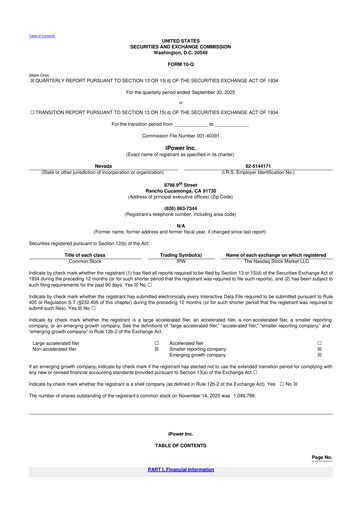 Thumbnail iPower 10-Q Quarterly Report FY2026 