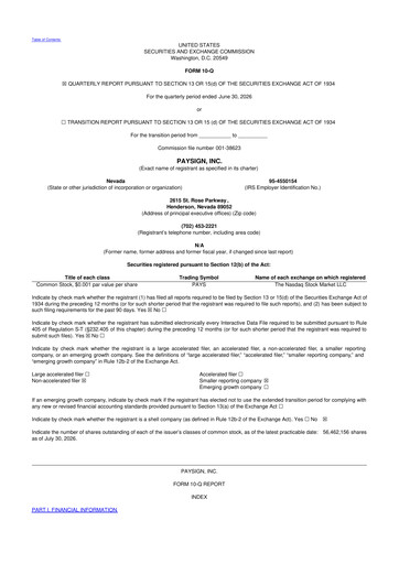 Thumbnail Paysign 10-Q Quarterly Report FY2026 