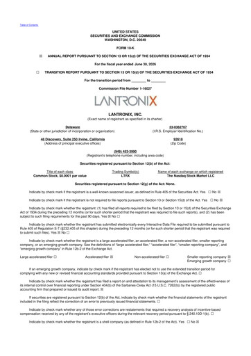 Thumbnail Lantronix 10-K Annual Report 2026