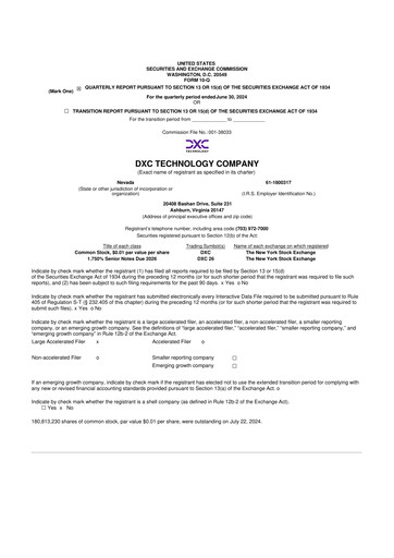 Thumbnail DXC Technology
 10-Q Quarterly Report FY2025 