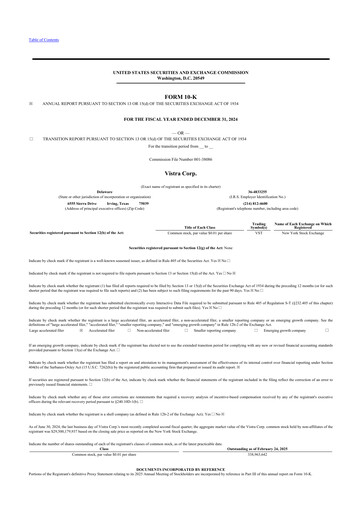 Thumbnail Vistra 10-K Annual Report 2024