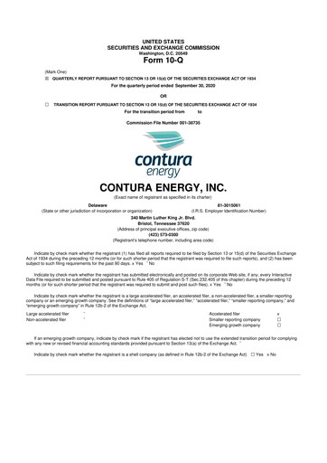 Vorschaubild Alpha Metallurgical Resources 10-Q Quartalsbericht 2020 