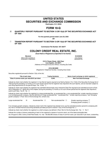 Thumbnail BrightSpire Capital 10-Q Quarterly Report FY2020 