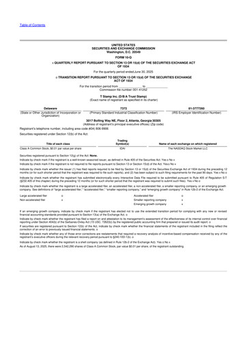 Thumbnail T Stamp Inc. (TrustStamp) 10-Q Quarterly Report FY2025 