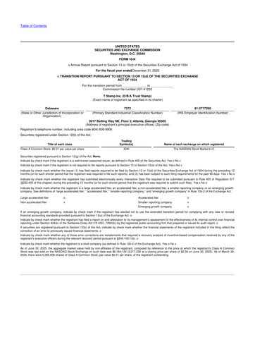Thumbnail T Stamp Inc. (TrustStamp) 10-K Annual Report 2025