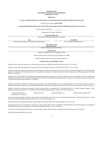 Vorschaubild Netcapital 10-K Jahresbericht 2018