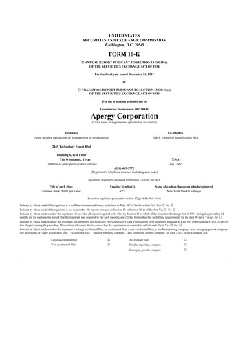 Vorschaubild ChampionX 10-K Jahresbericht 2019