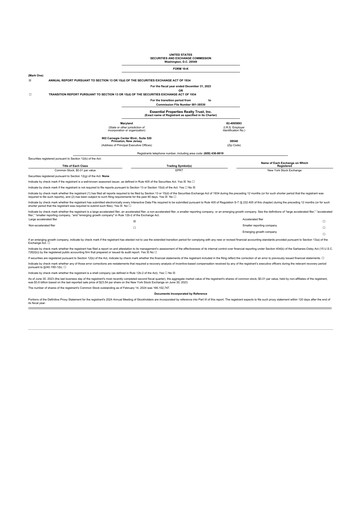 Thumbnail Essential Properties Realty Trust 10-K Annual Report 2023