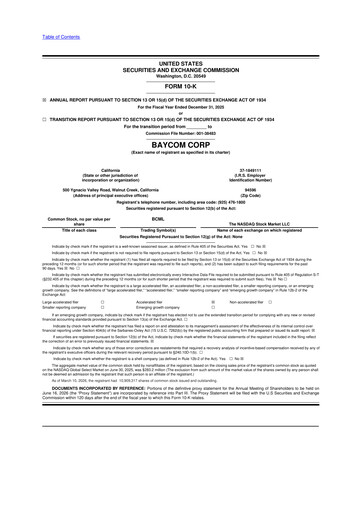 Thumbnail BayCom (United Business Bank) 10-K Annual Report 2025