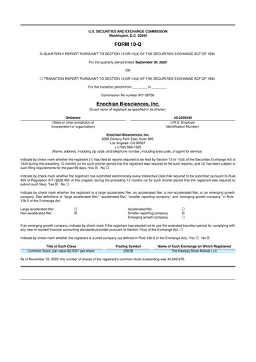 Thumbnail Lunai Bioworks 10-Q Quarterly Report FY2021 