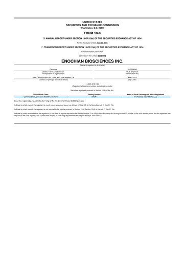 Thumbnail Lunai Bioworks 10-K Annual Report 2021