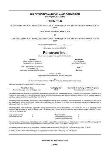 Thumbnail Lunai Bioworks 10-Q Quarterly Report FY2024 