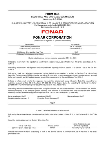 Thumbnail Fonar Corporation
 10-Q Quarterly Report FY2026 