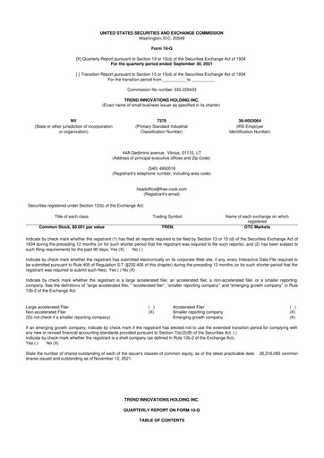 Thumbnail Avant Technologies Inc. 10-Q Quarterly Report FY2022 
