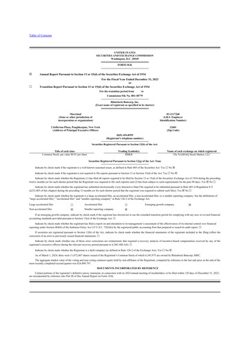 Thumbnail Rhinebeck Bancorp 10-K Annual Report 2023