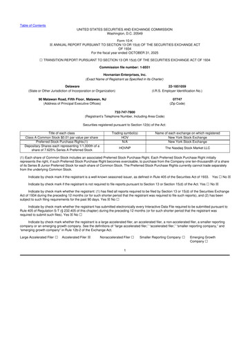 Thumbnail Hovnanian Enterprises
 10-K Annual Report 2025