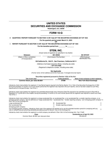 Thumbnail Stem, Inc
 10-Q Quarterly Report FY2023 