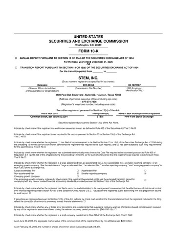 Thumbnail Stem, Inc
 10-K Annual Report 2025