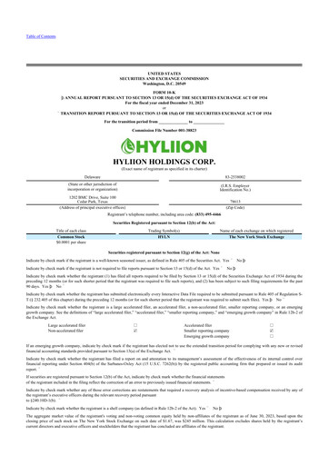 Thumbnail Hyliion 10-K Annual Report 2023