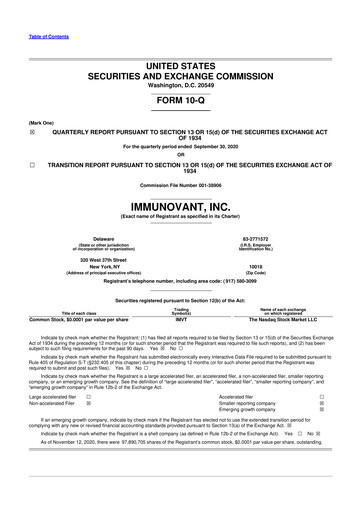 Thumbnail Immunovant 10-Q Quarterly Report FY2021 