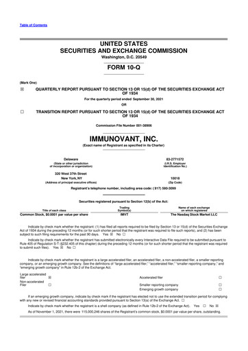 Thumbnail Immunovant 10-Q Quarterly Report FY2021 