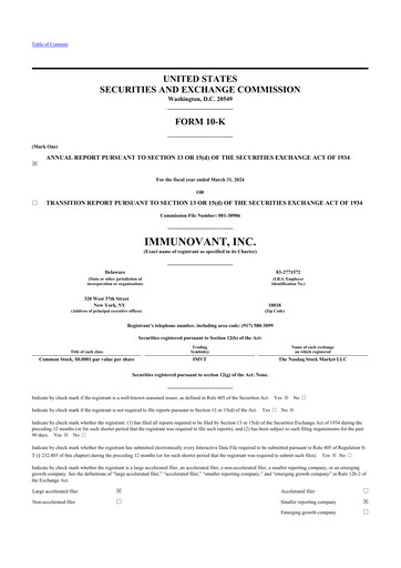 Thumbnail Immunovant 10-K Annual Report 2024