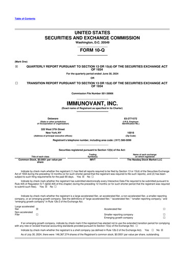Thumbnail Immunovant 10-Q Quarterly Report FY2025 