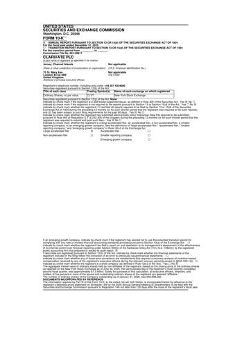 Thumbnail Clarivate 10-K Annual Report 2025