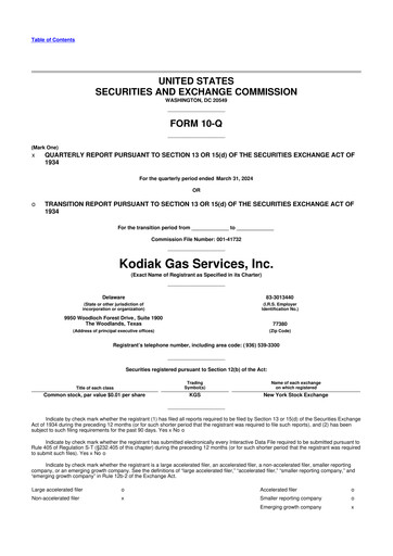 Thumbnail Kodiak Gas Services 10-Q Quarterly Report FY2024 
