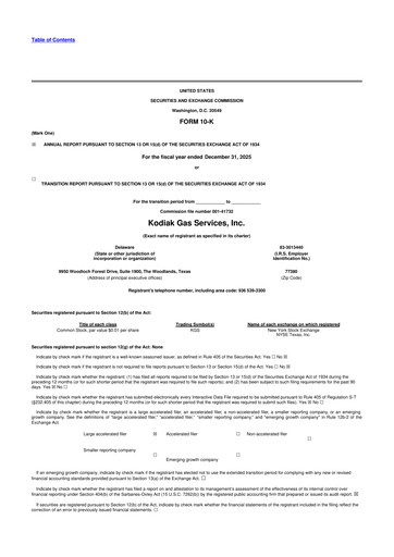 Thumbnail Kodiak Gas Services 10-K Annual Report 2025