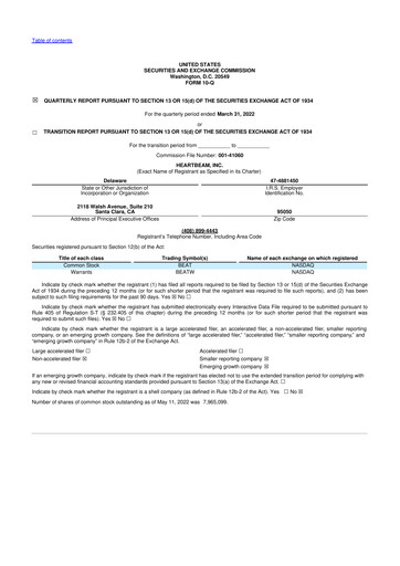 Thumbnail HeartBeam 10-Q Quarterly Report FY2022 