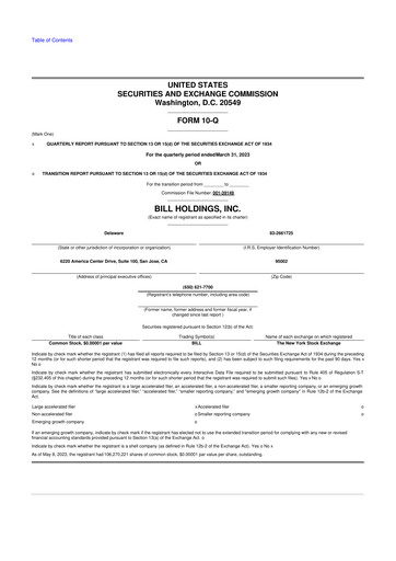 Thumbnail Bill.com 10-Q Quarterly Report FY2023 