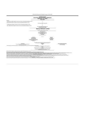 Miniature Sibanye-Stillwater
 20-F Rapport annuel 2021