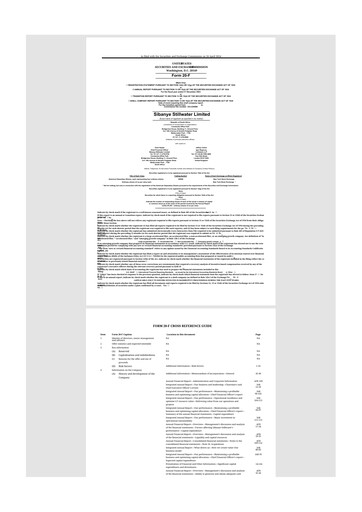 Miniature Sibanye-Stillwater
 20-F Rapport annuel 2023