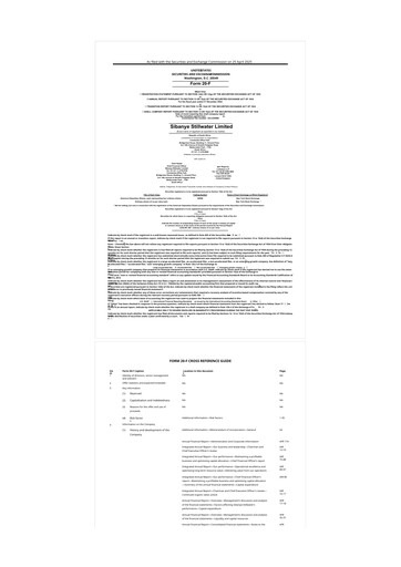 Miniature Sibanye-Stillwater
 20-F Rapport annuel 2024