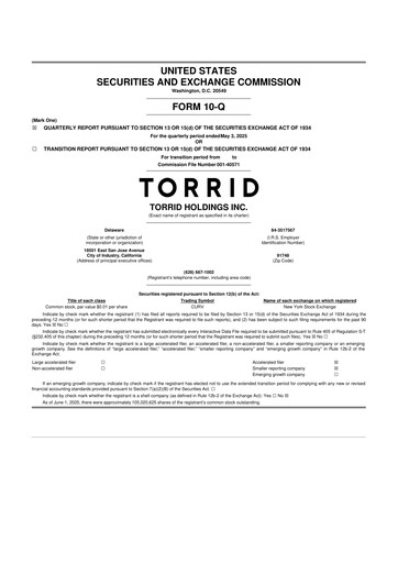 Thumbnail Torrid Holding 10-Q Quarterly Report FY2025 