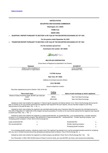 Thumbnail Claritev 10-Q Quarterly Report FY2022 