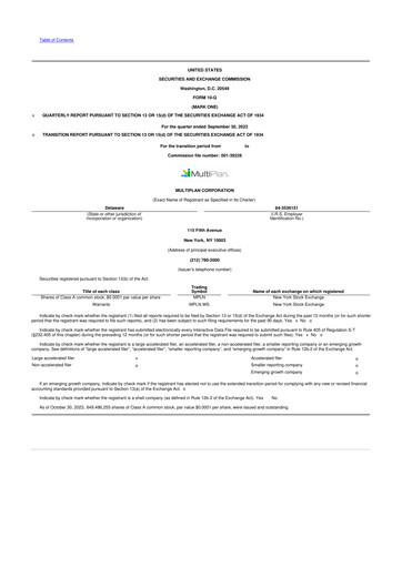 Thumbnail Claritev 10-Q Quarterly Report FY2023 